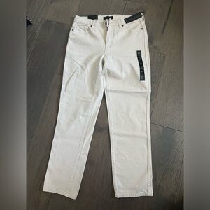 Banana republic high rise straight pant